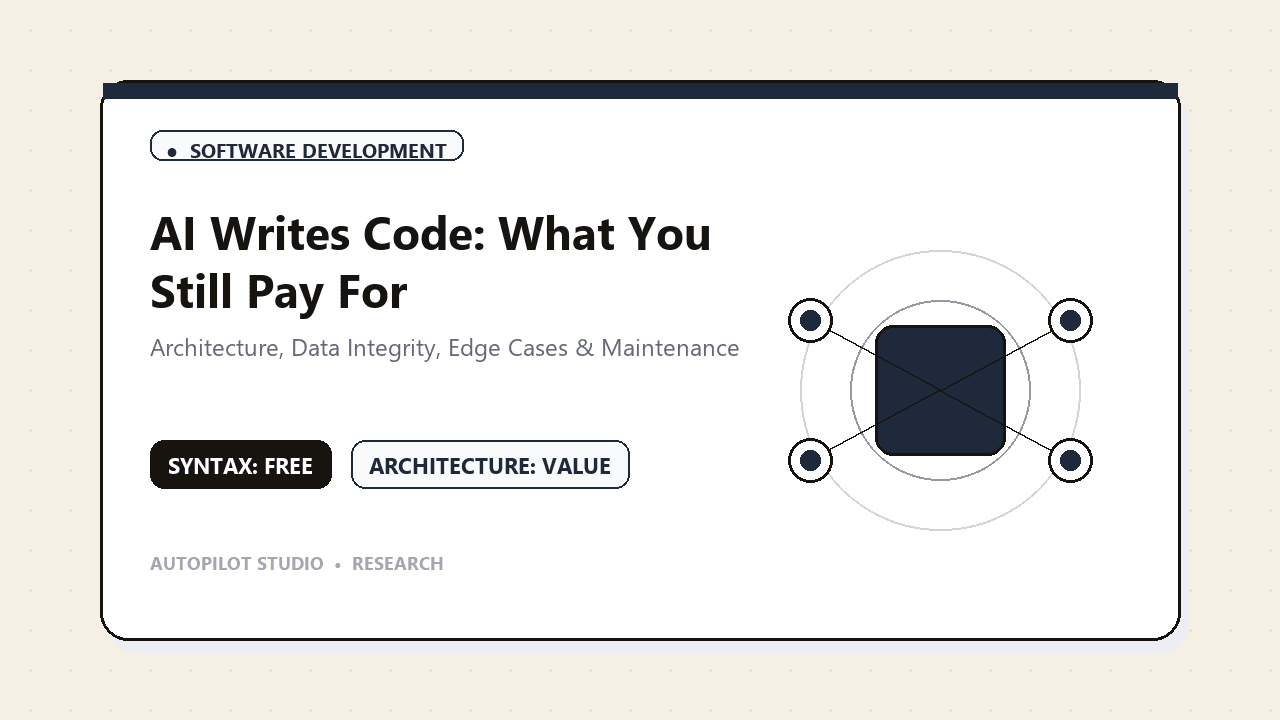 Illustration for AI writes the code now. What are you still paying ₹20,000+ for?