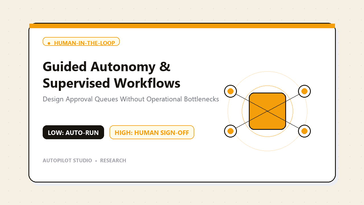 Illustration for Approve everything and AI is useless. Approve nothing and you risk it all. Fix this