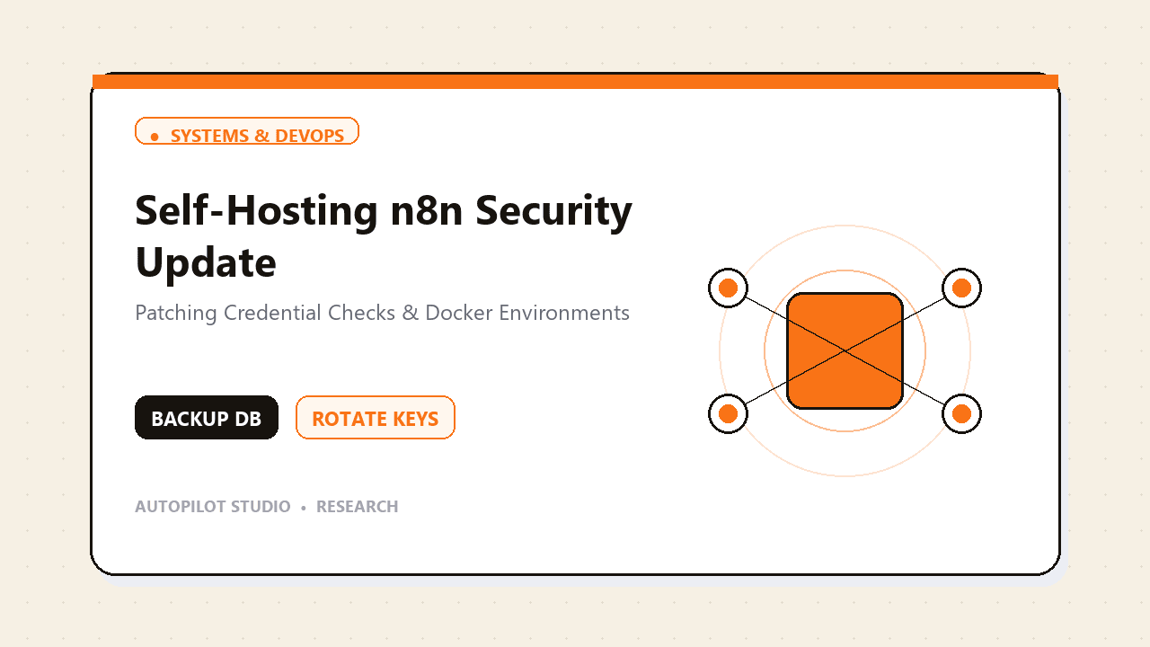 Illustration for Self-hosting n8n? Read this before your next workflow runs